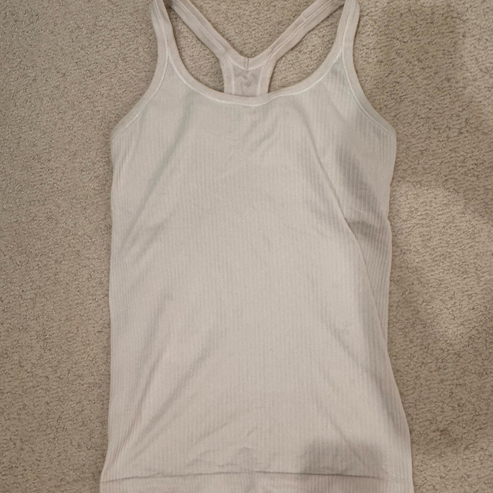 White Lulu Tank